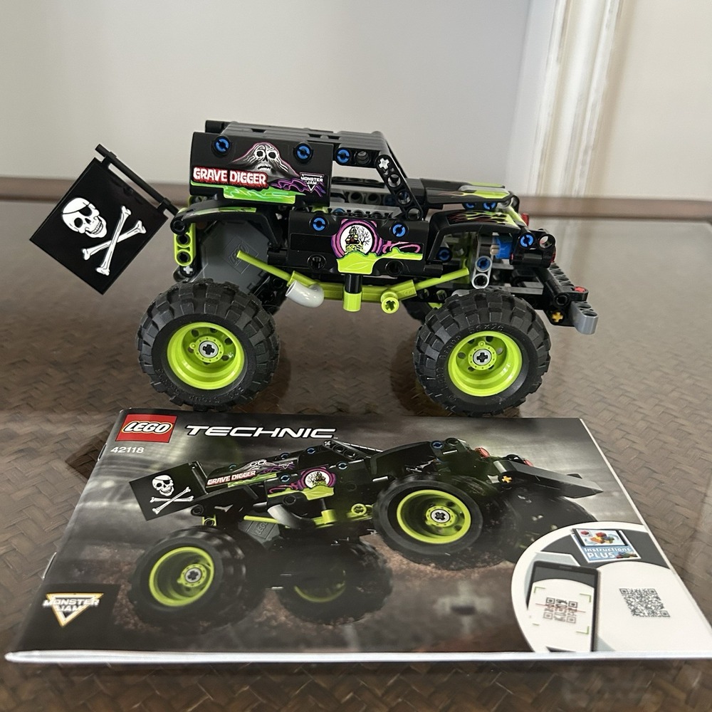LEGO Technic Monster Grave Digger (42118) And Manual